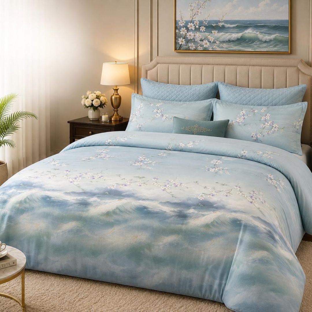 Digital Prints Tencel Silk AC Comforter