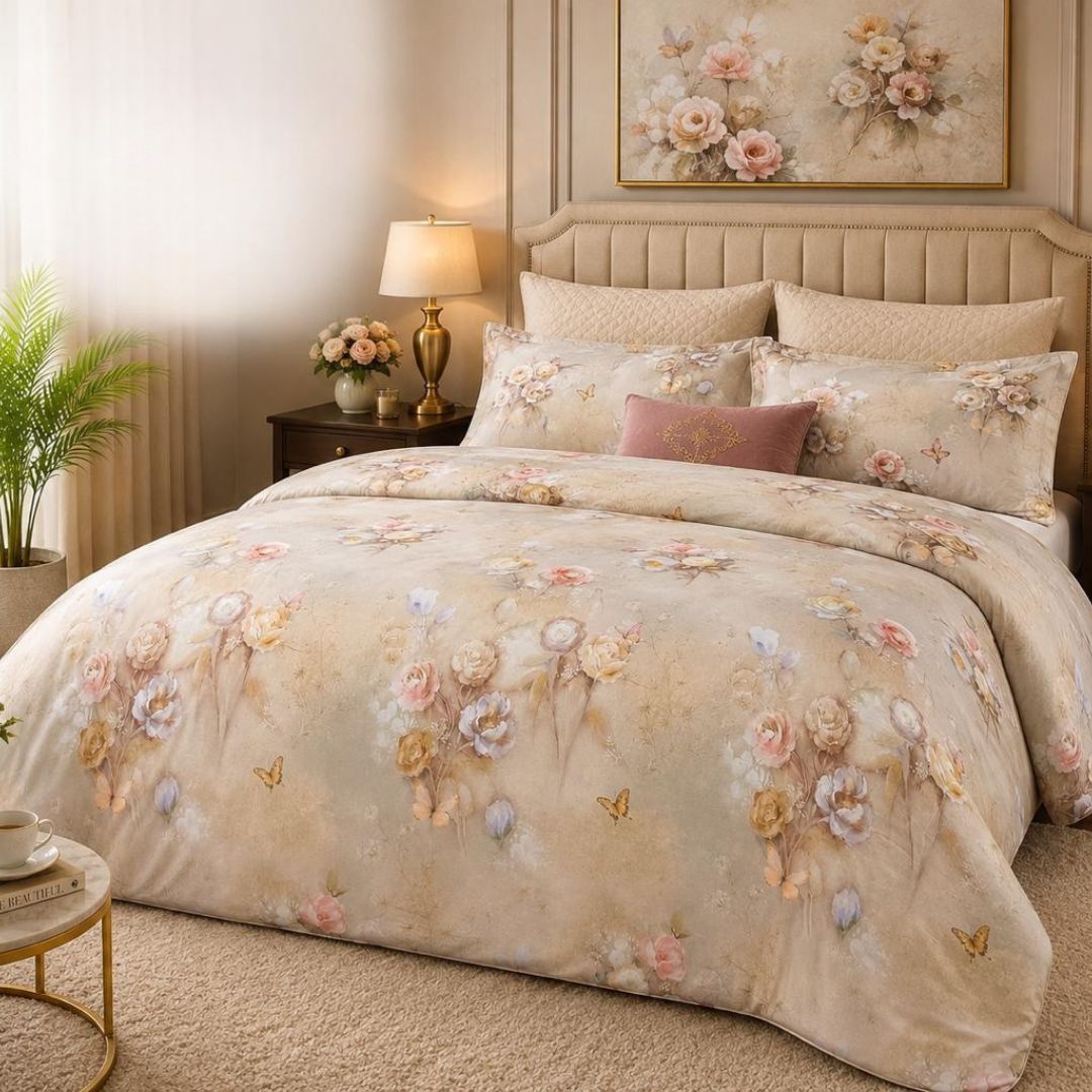 Digital Prints Tencel Silk AC Comforter