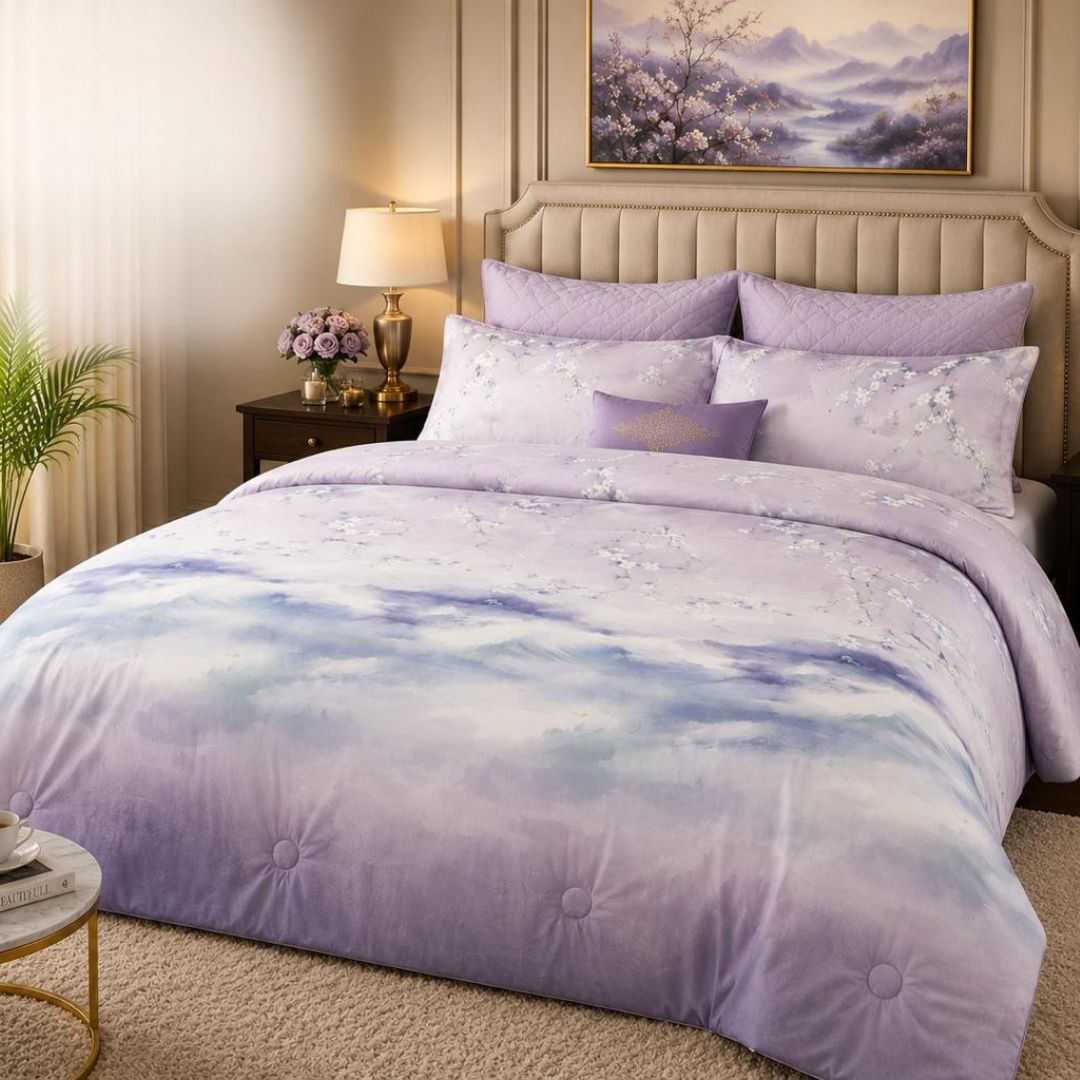 Digital Prints Tencel Silk AC Comforter