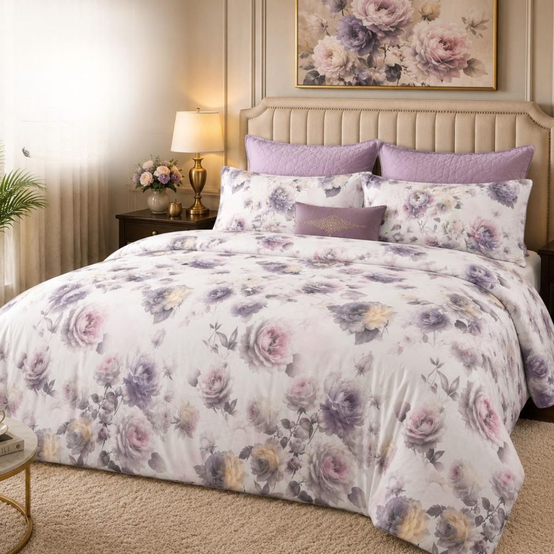 Digital Prints Tencel Silk AC Comforter