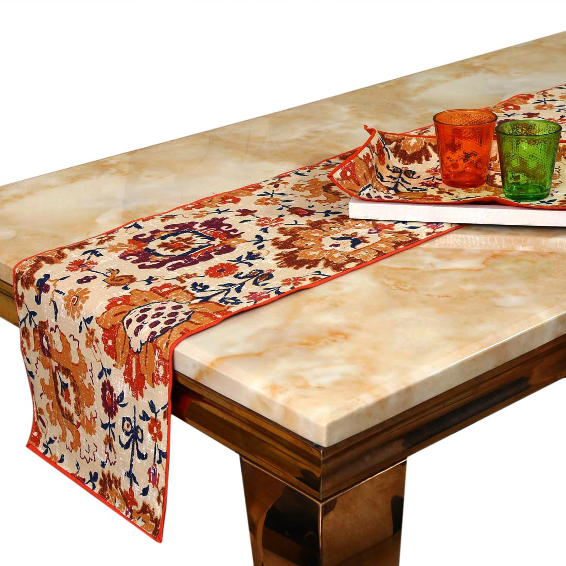  BILBERRY Furnishing Multicolor 182 cm Table Runner (Cotton)