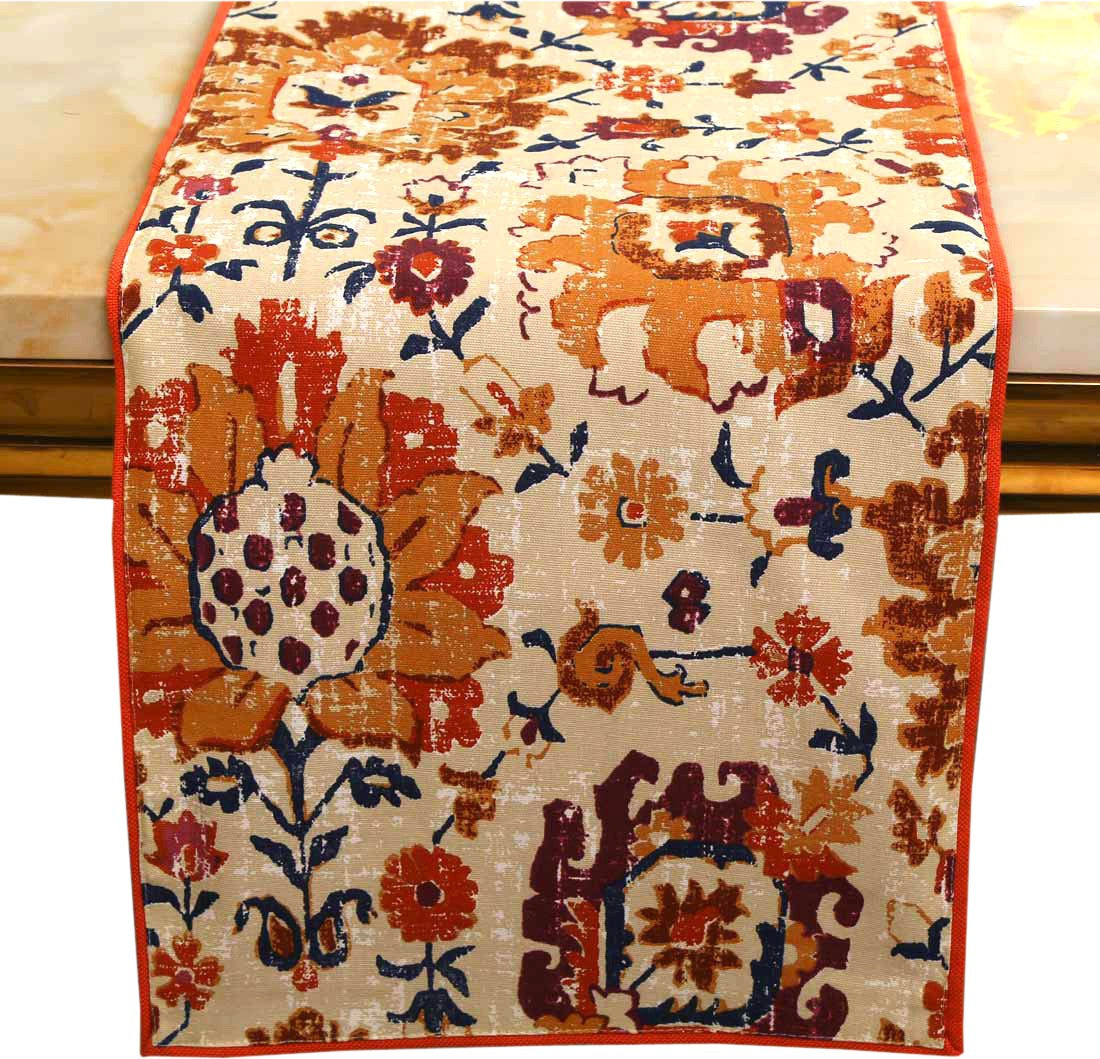  BILBERRY Furnishing Multicolor 182 cm Table Runner (Cotton)