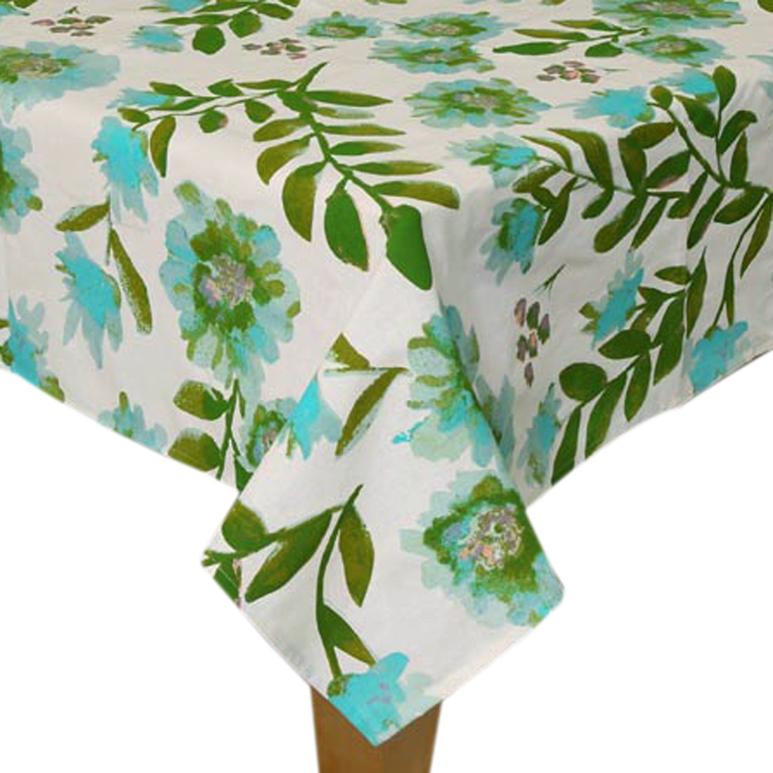 BILBERRY Furnishing By Preeti Grover Floral 6 Seater Table Cover (Multicolor, Cotton)