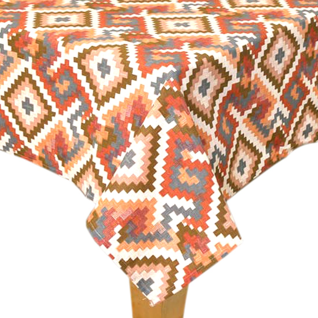 BILBERRY Furnishing By Preeti Grover Geometric 6 Seater Table Cover (Multicolor, Cotton)