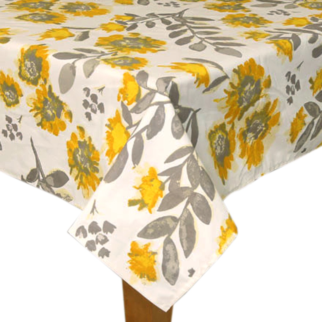  BILBERRY Furnishing Floral 6 Seater Table Cover (Multicolor, Cotton)