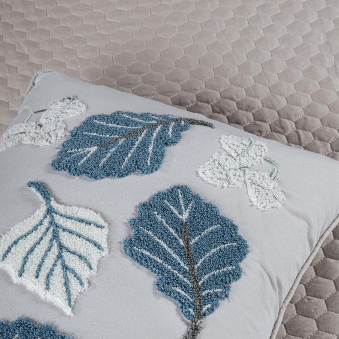 Handmade Quilted Embroidery Bedcover Set