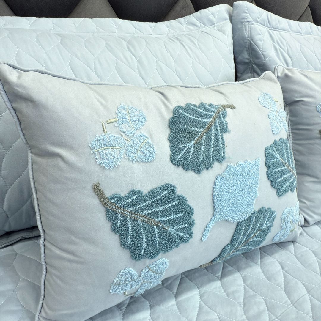 Handmade Quilted Embroidery Bedcover Set