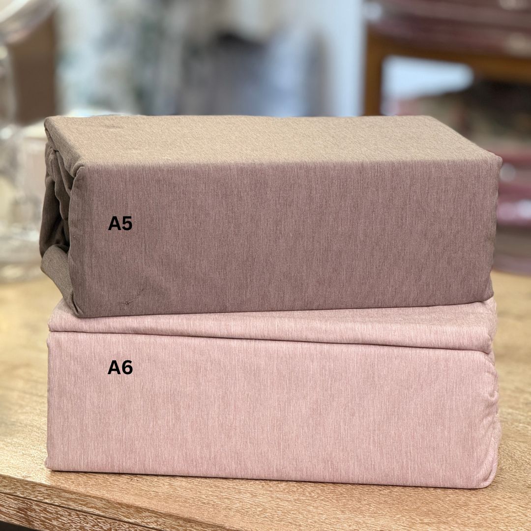 Soft Cotton Solid Textured Bedsheet Set - King Size