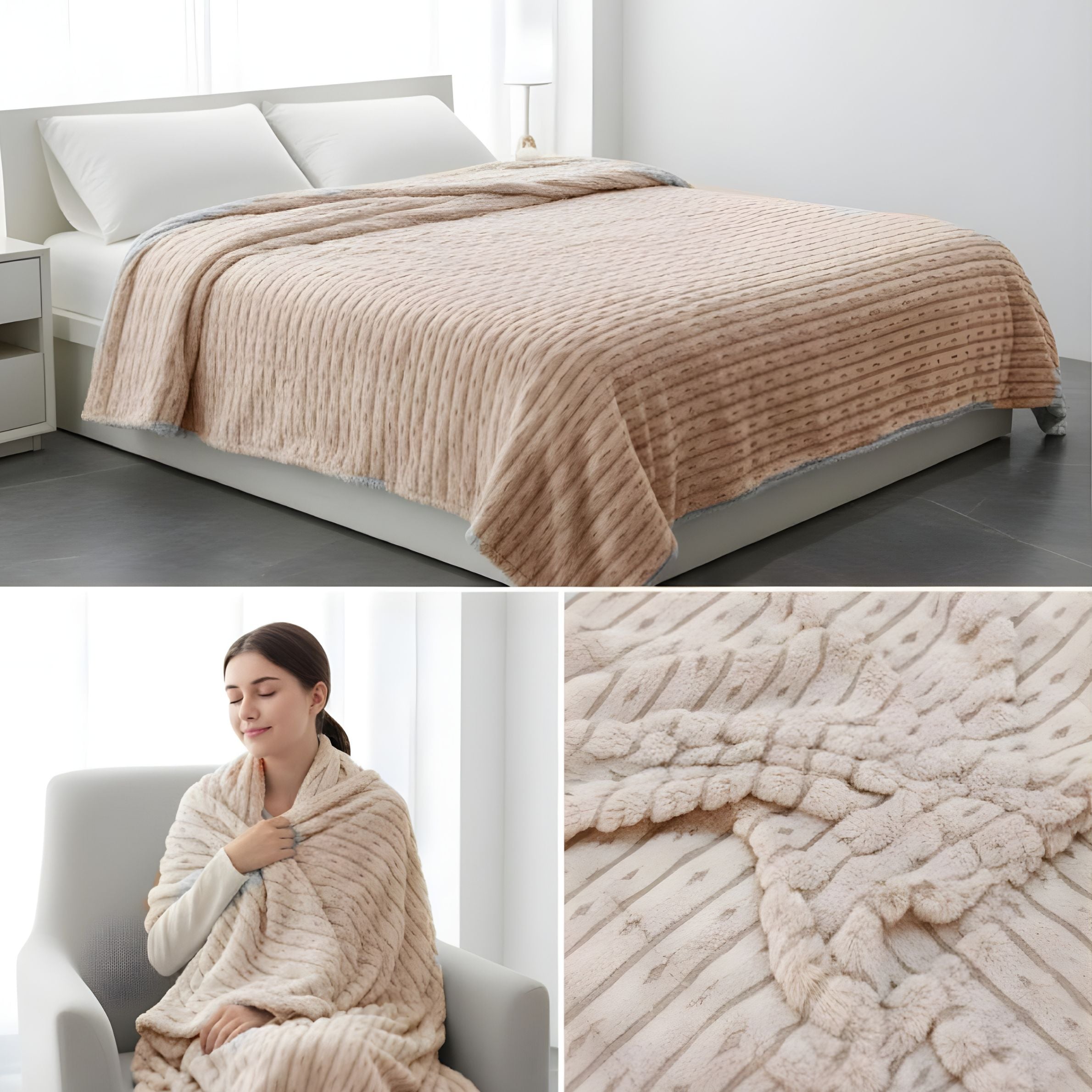 Kintsugi Ultra Warm Luxury Blanket