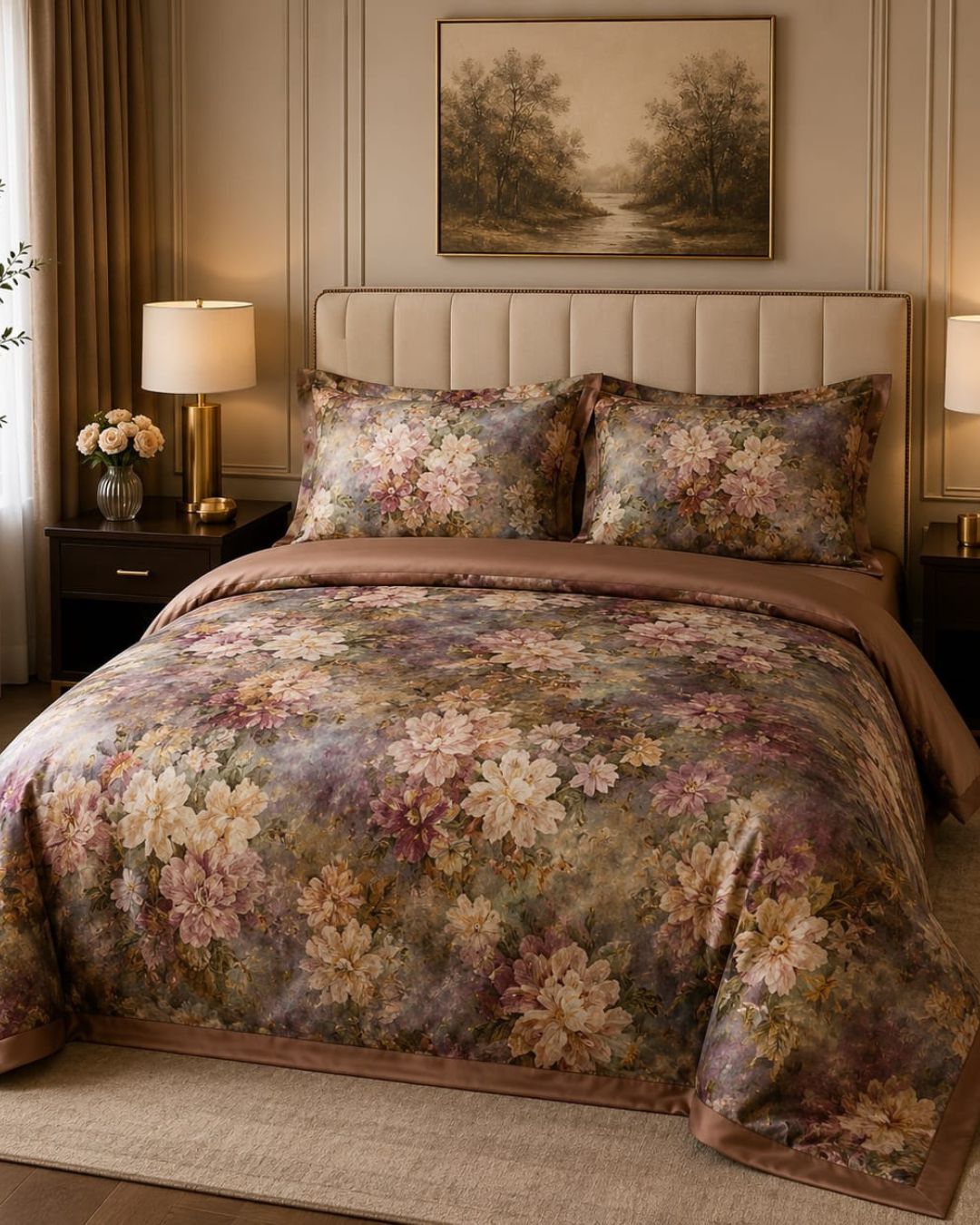Furry & Super Soft Designer Bedsheet Set – King Size