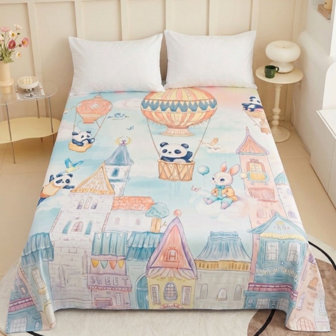 Kids Cartoon Print AC Comforter