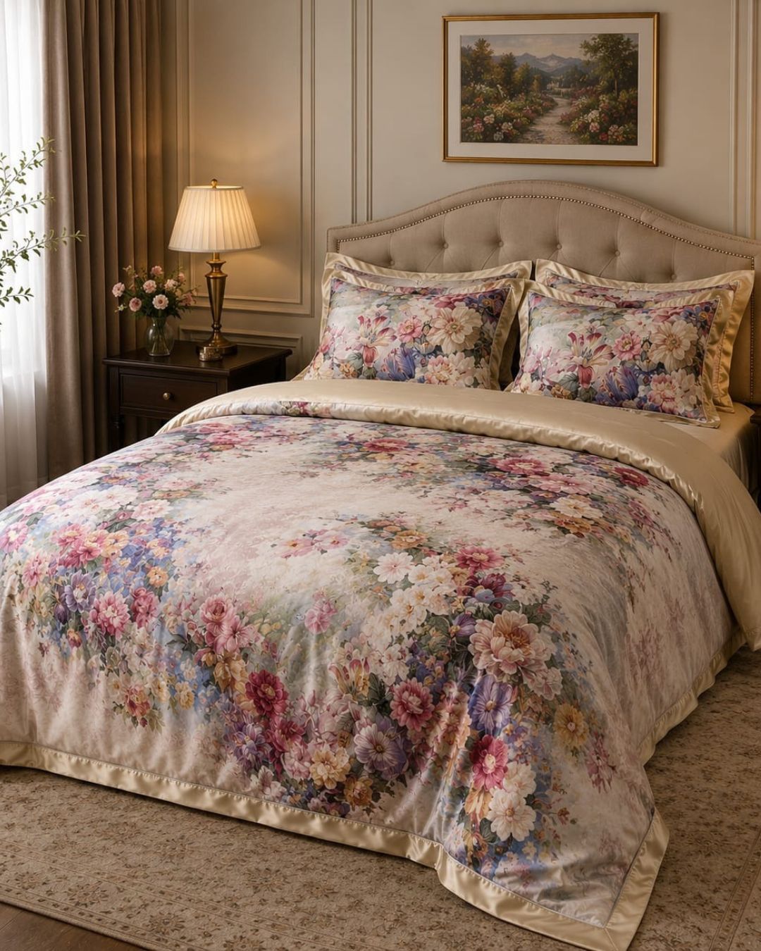 Furry & Super Soft Designer Bedsheet Set – King Size