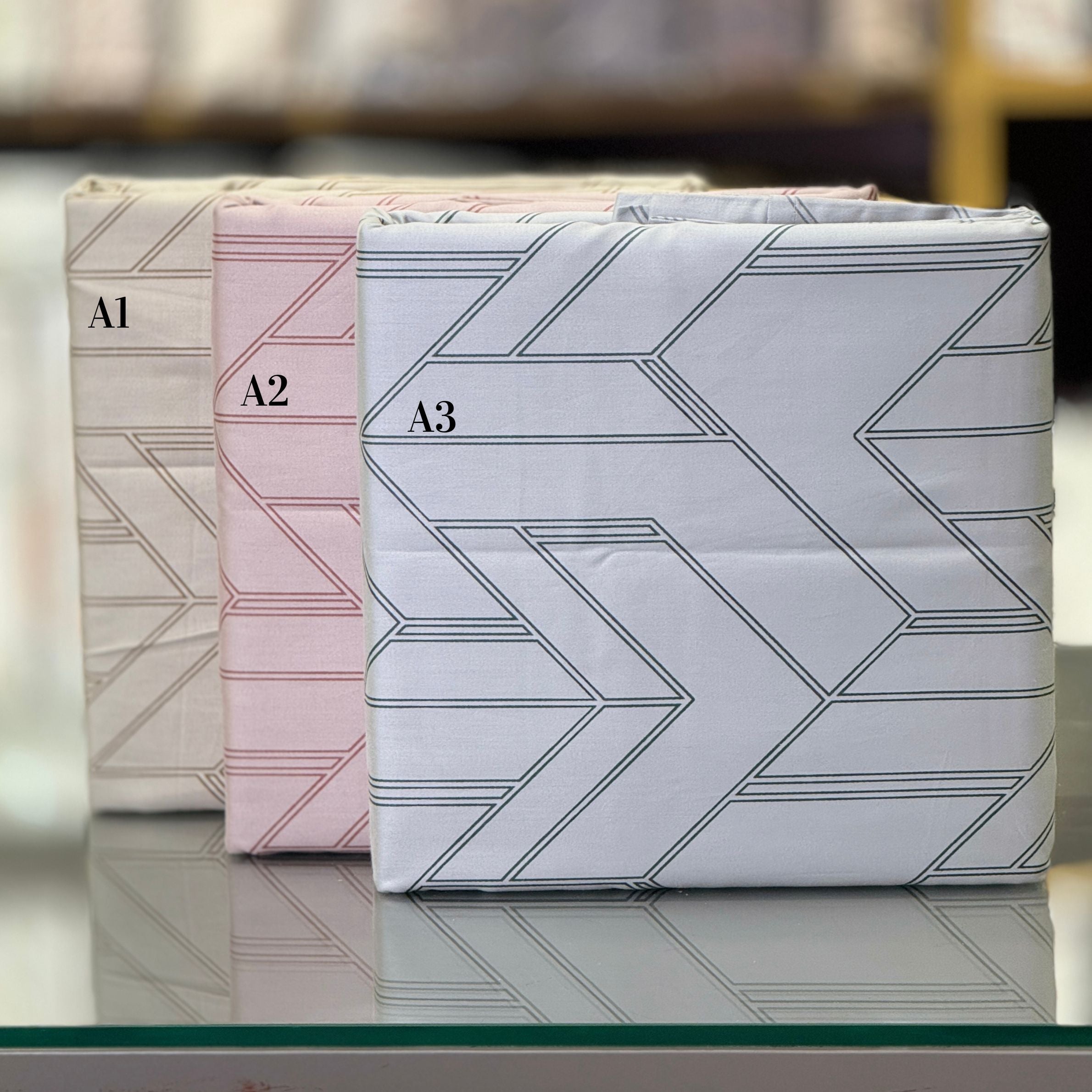 600 TC Leaf Tales Premium Bedsheet