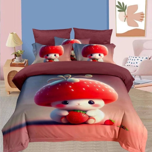 7D Digital Prints Bedsheets – King Size Set