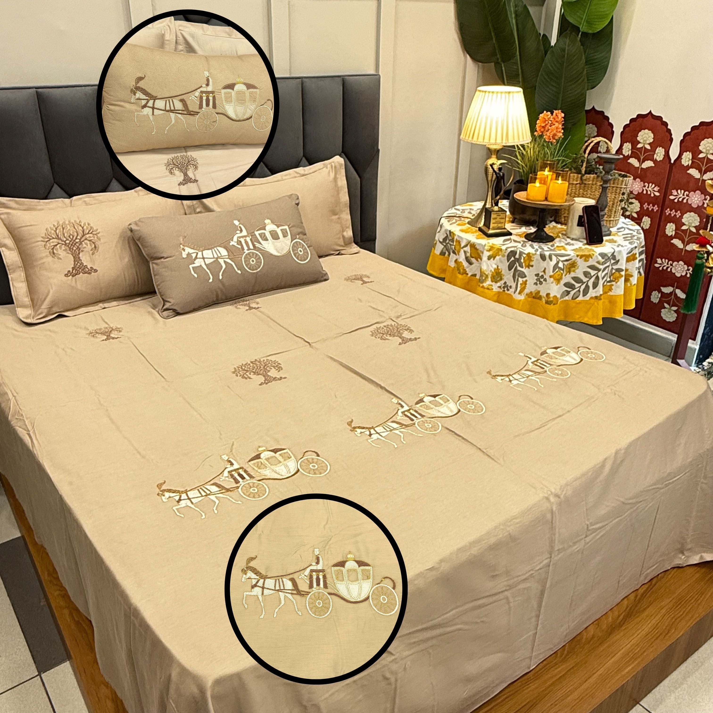 Indian Traditional Wedding Bed sheets