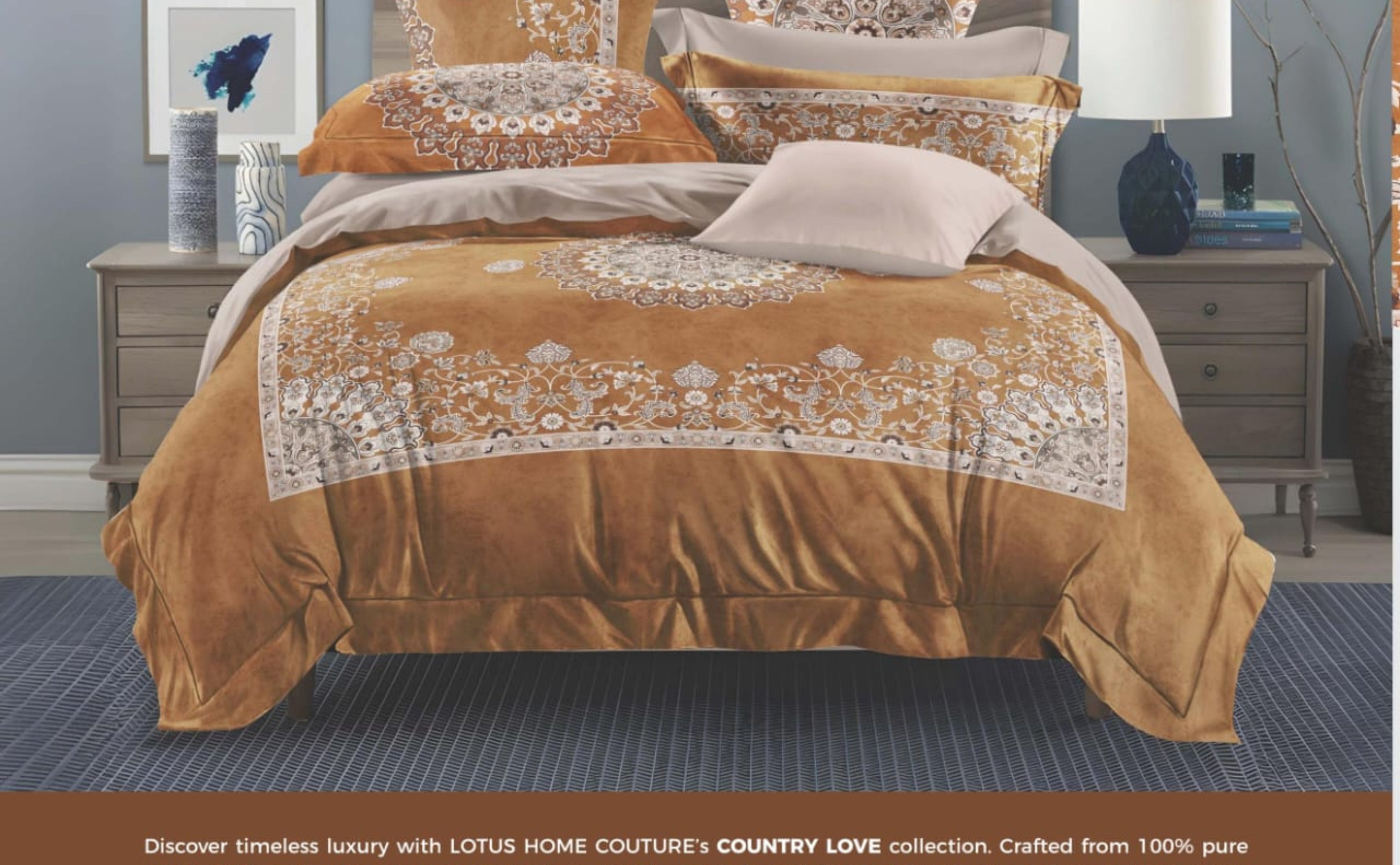 Lotus Home Couture's Bedsheets