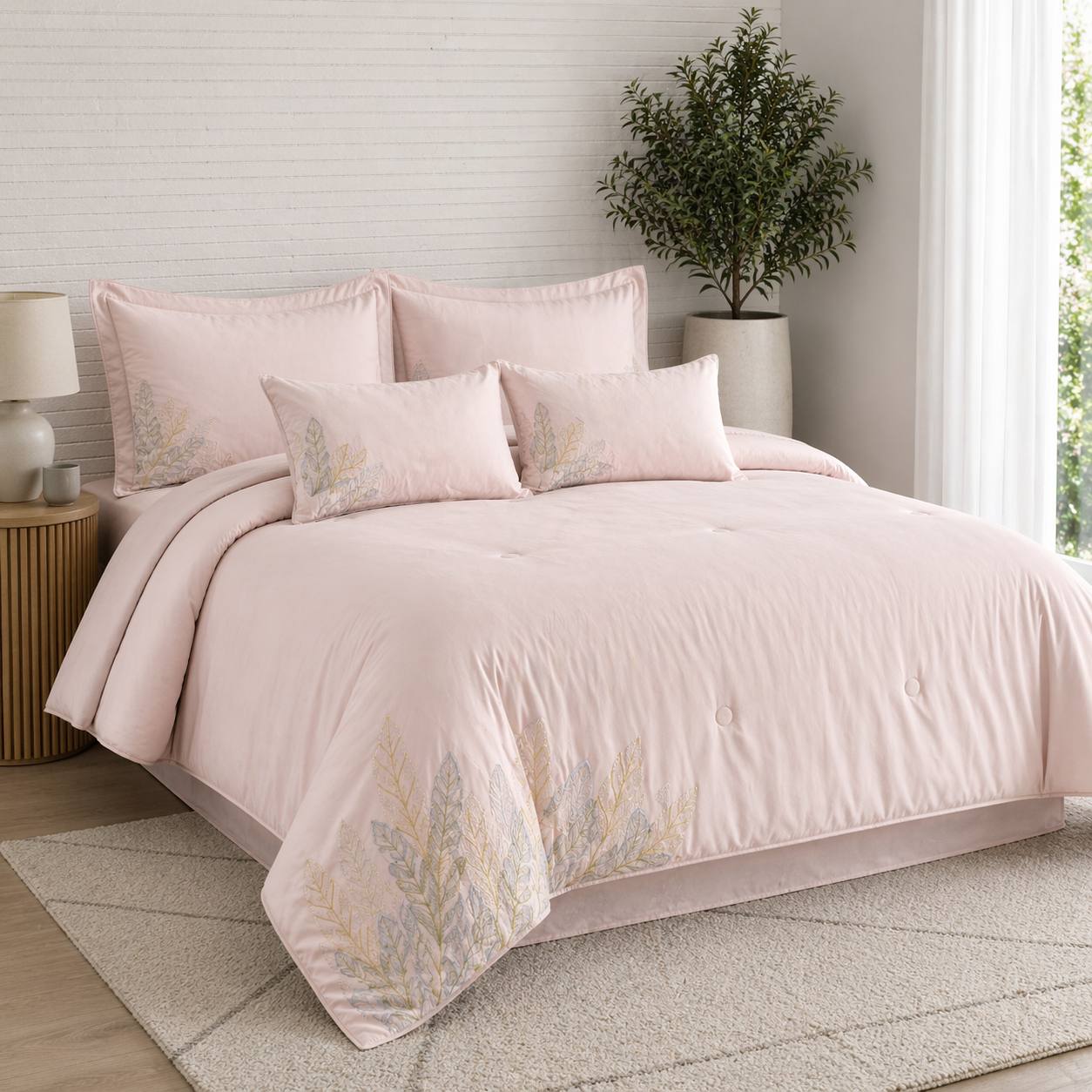 Minimalistic 6-Piece Bedding Set