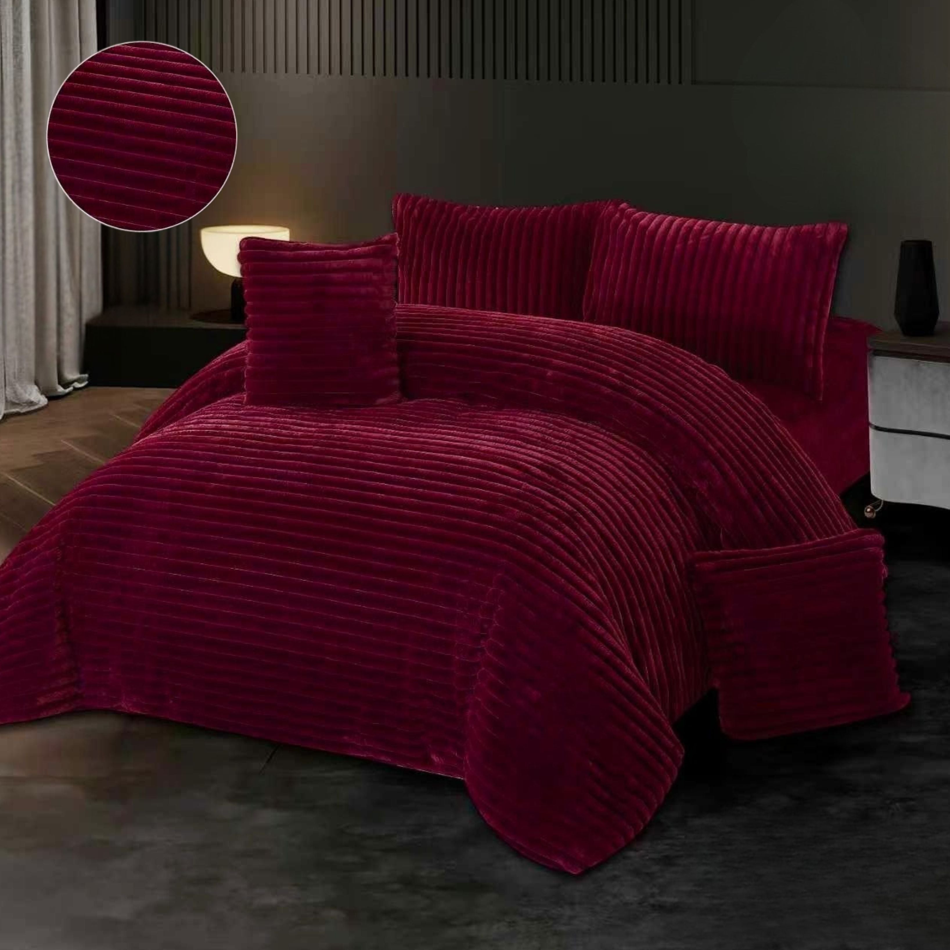 Ultra Luxury Rabbit Fur Blanket Cum Quilt