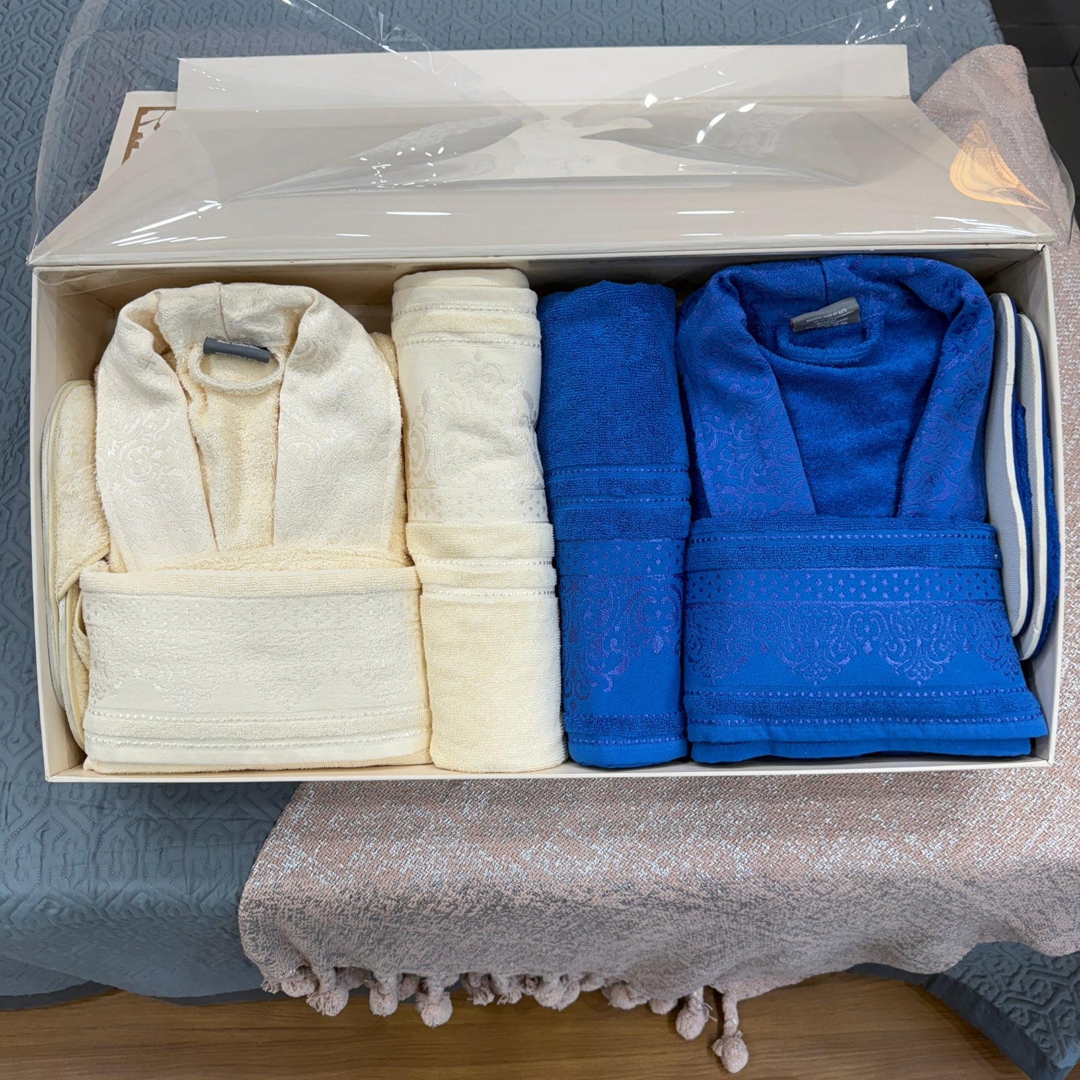 Luxury Couple Bathrobe Set