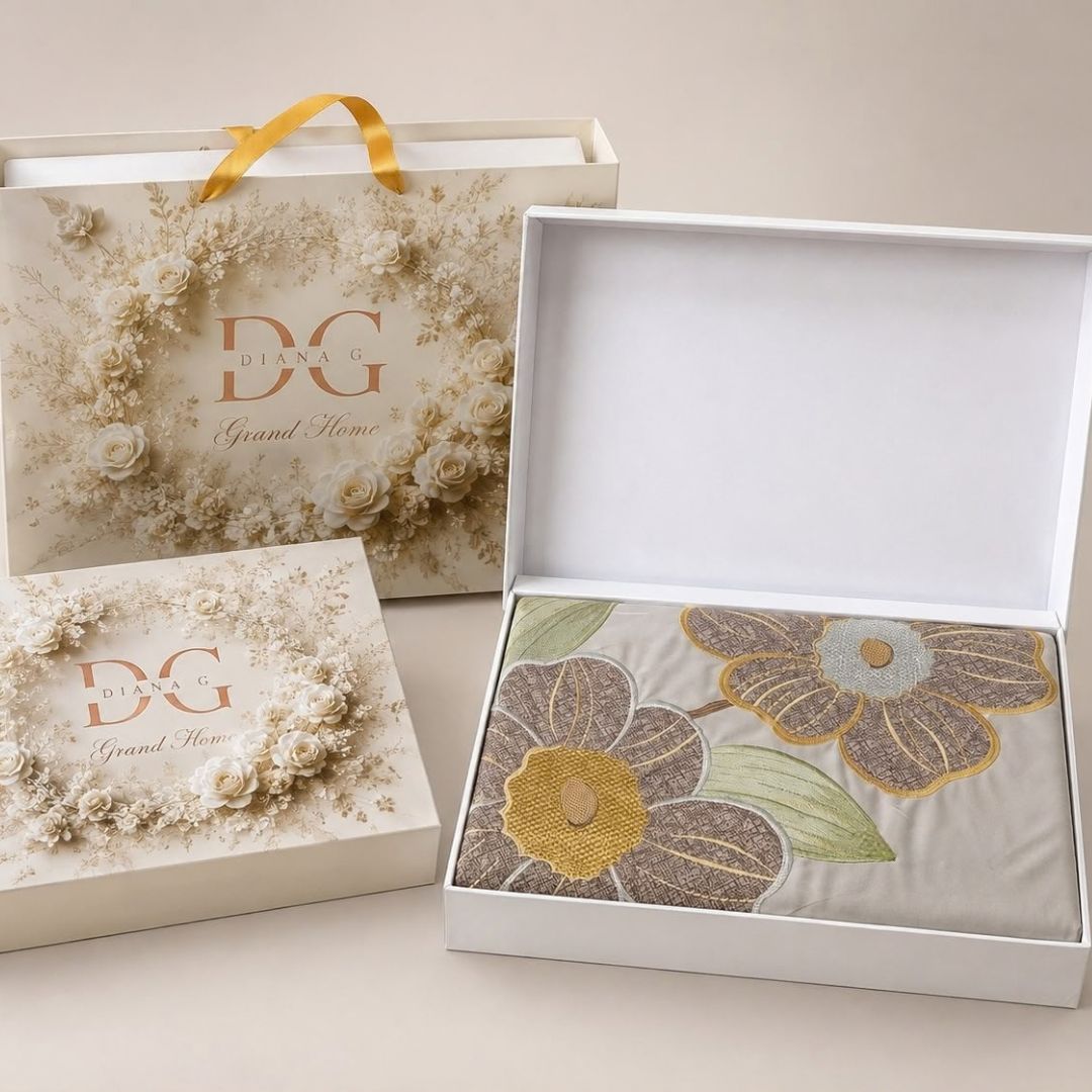 Diana Embroidery Bedsheet Set