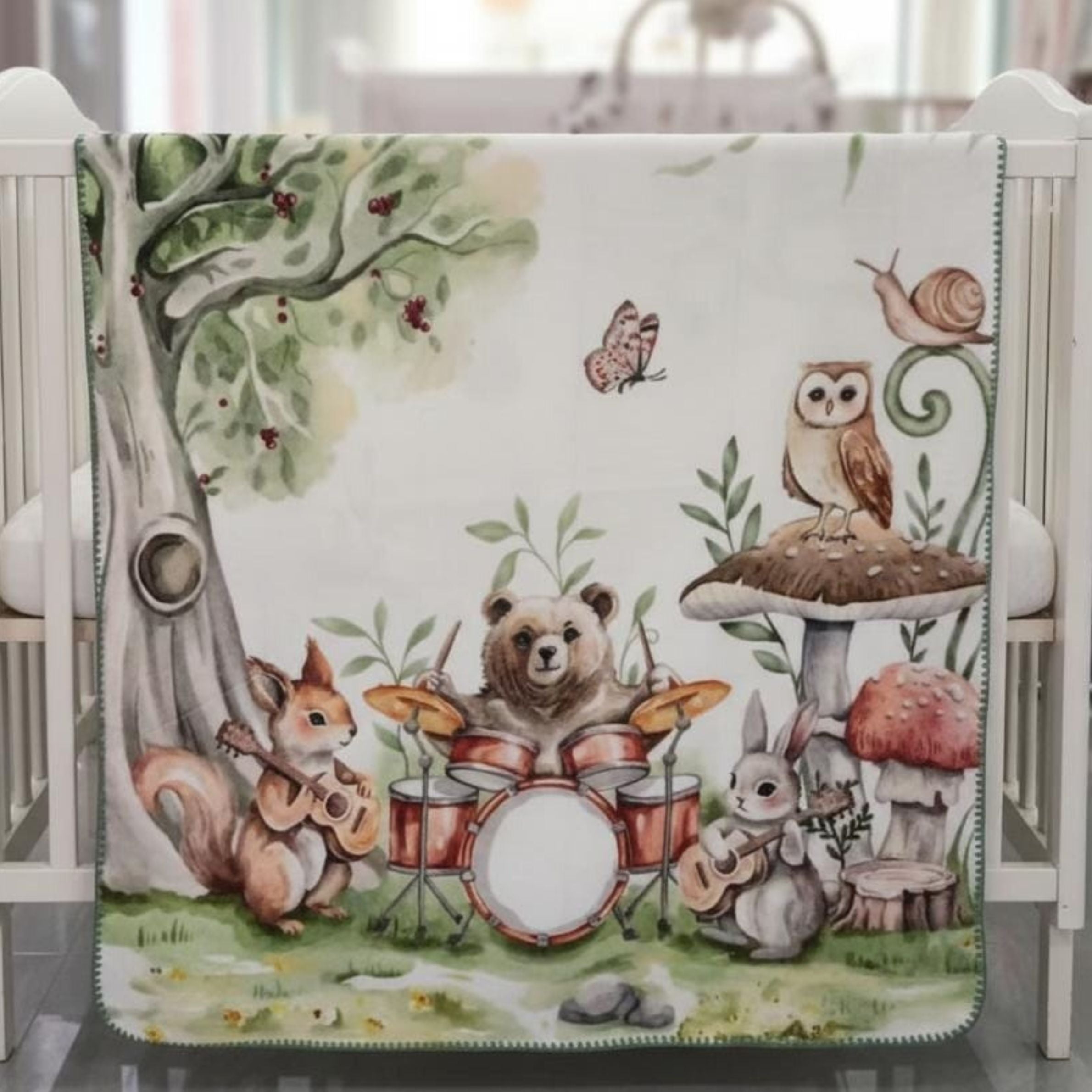 Toddler Ultra-Soft Double Ply Baby Blanket