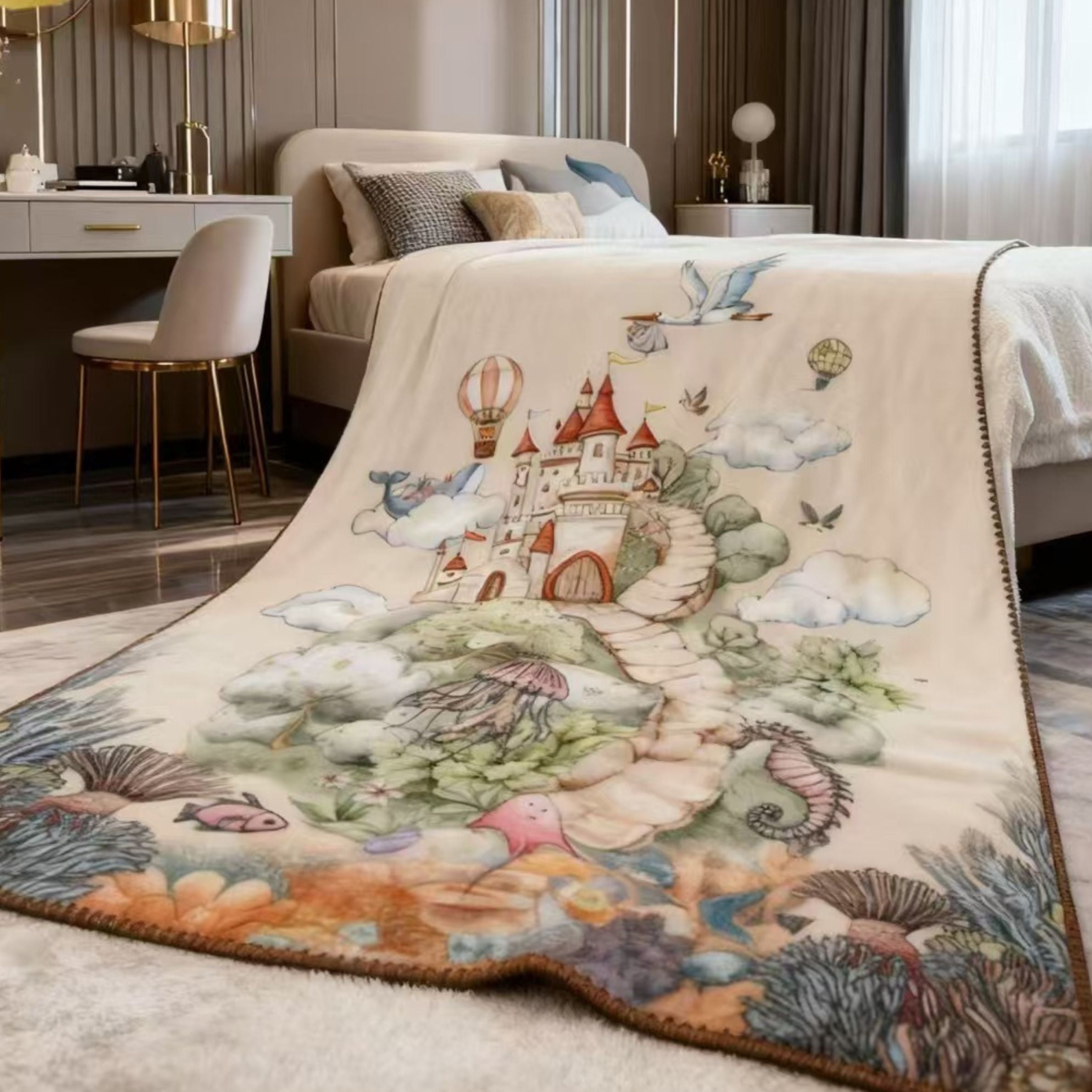 Toddler Ultra-Soft Double Ply Baby Blanket