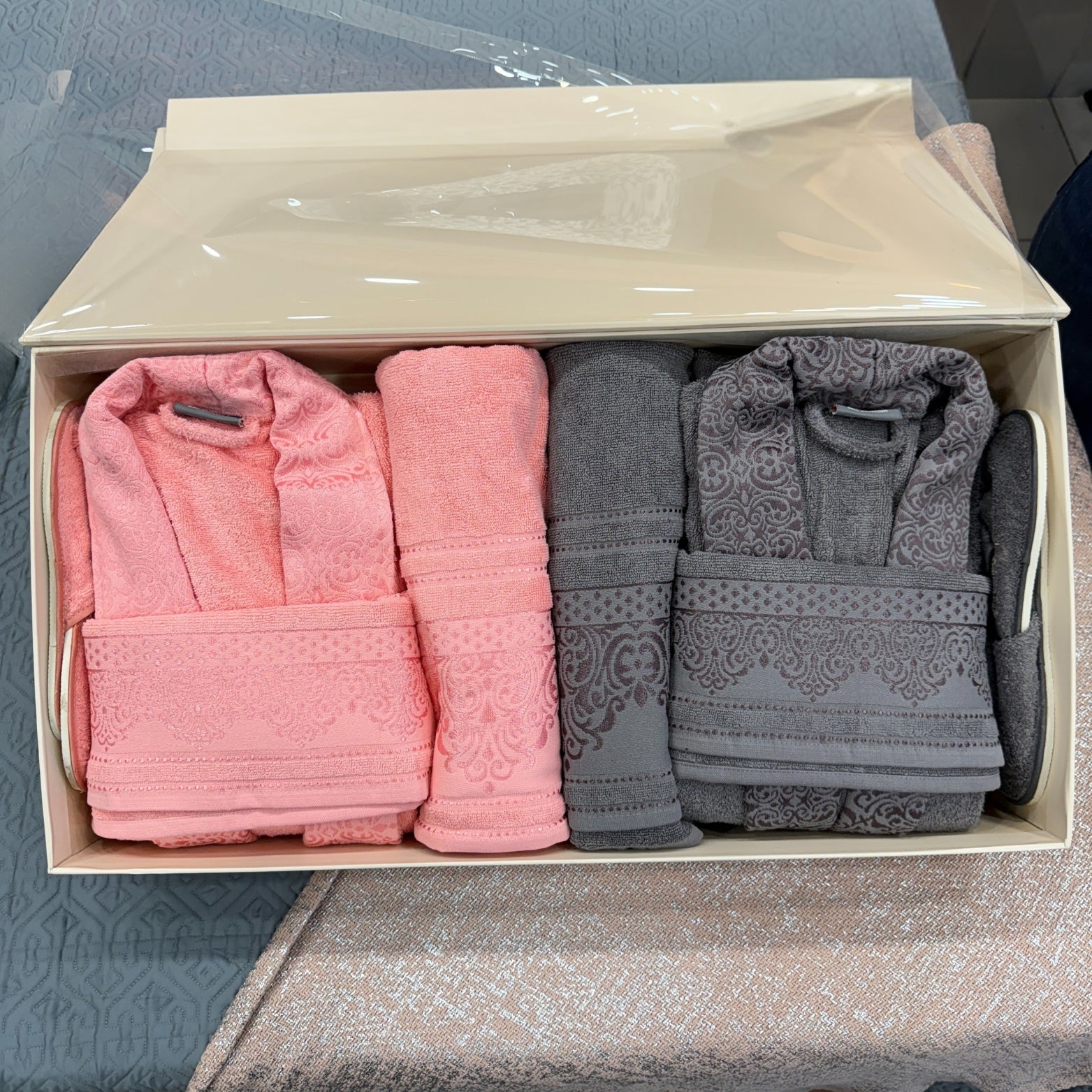 Luxury Couple Bathrobe Set