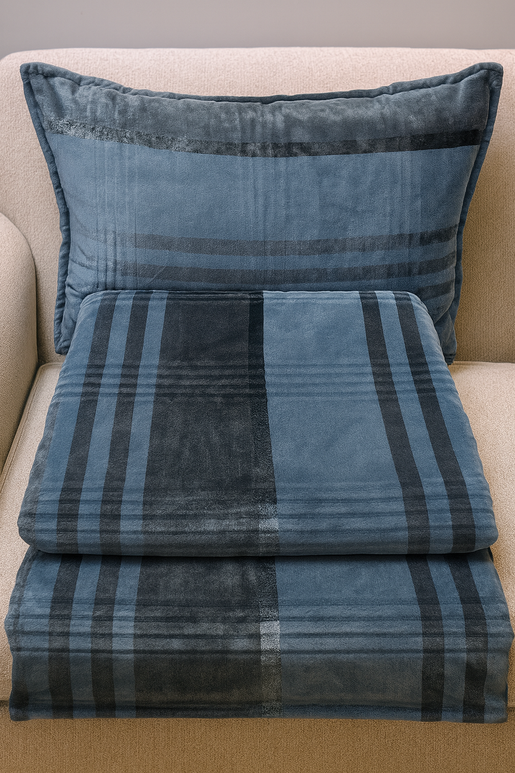 Metallic Winter Warm Bedsheet