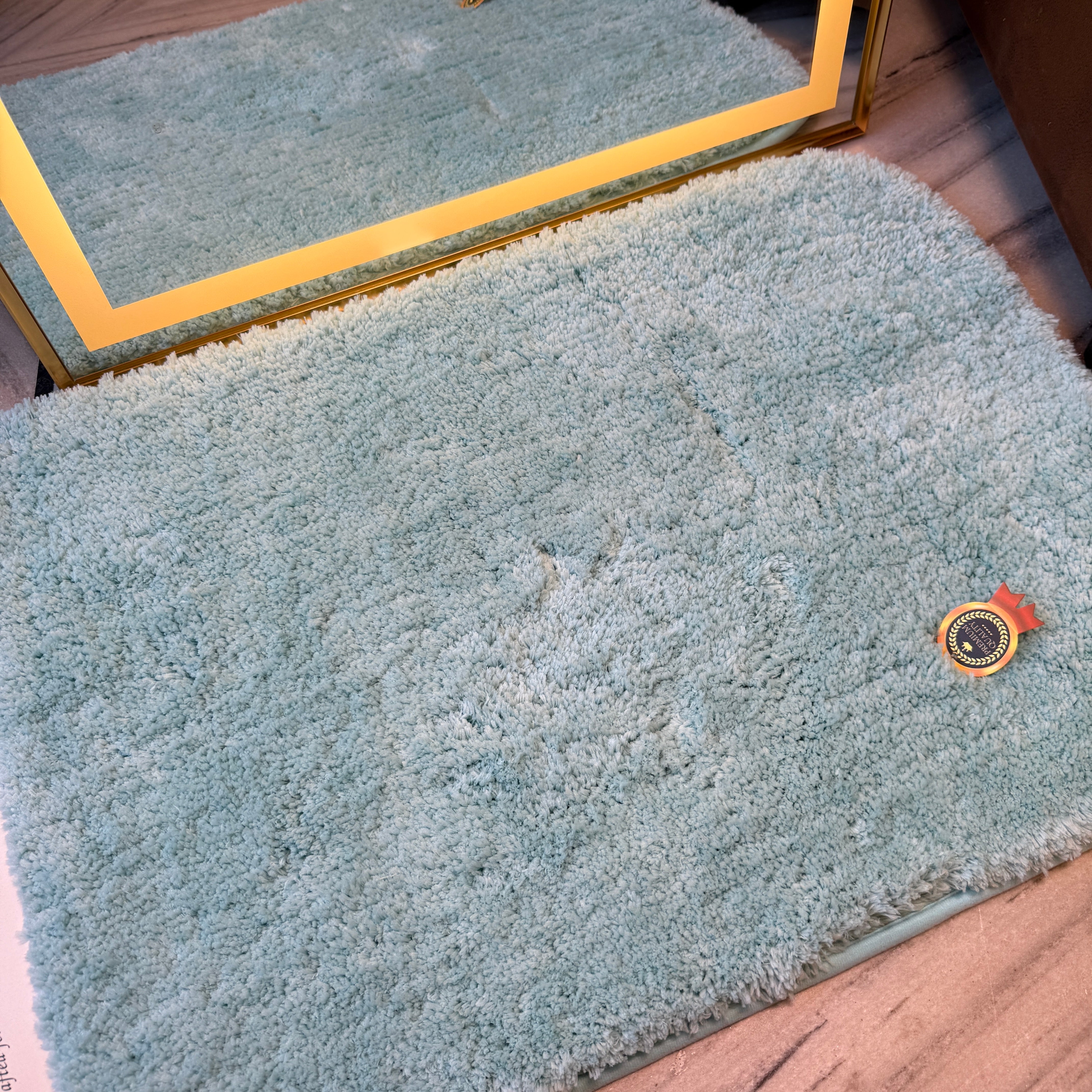 Vintage Colourful Floral Door Mat - Embossed Handmade Collection