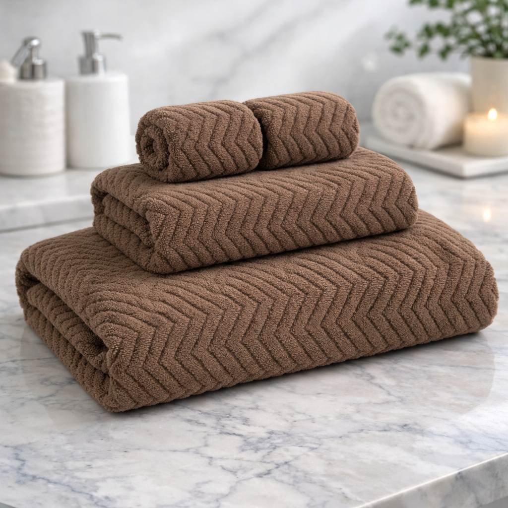 Premium Bamboo Towels – Ultra Soft, Quick-Dry & Antibacterial Luxury Bath Linen