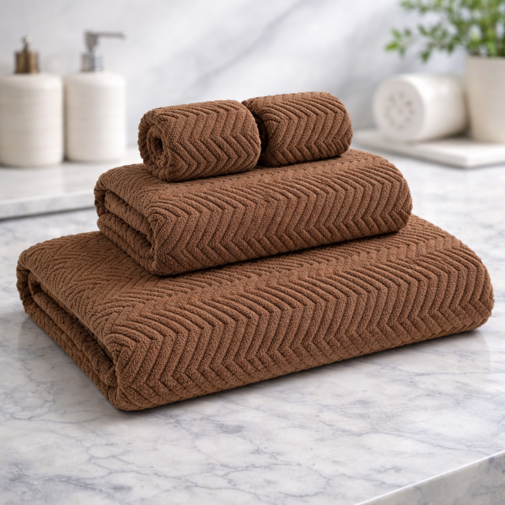 Premium Bamboo Towels – Ultra Soft, Quick-Dry & Antibacterial Luxury Bath Linen