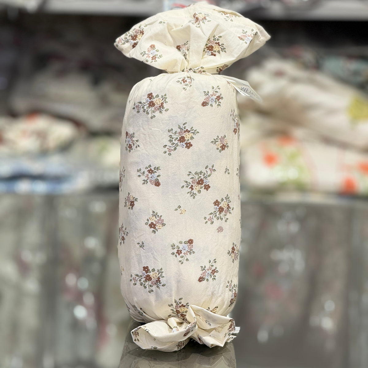 Toffee Muslin Fitted / Elastic Bedsheet Set