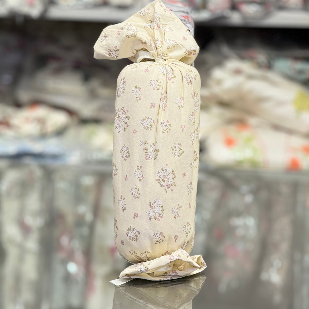 Toffee Muslin Fitted / Elastic Bedsheet Set