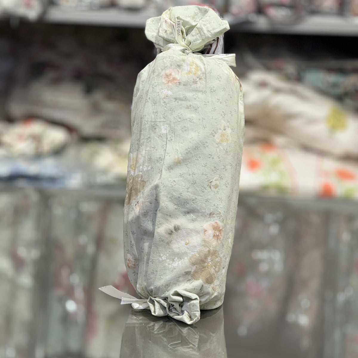 Toffee Muslin Fitted / Elastic Bedsheet Set