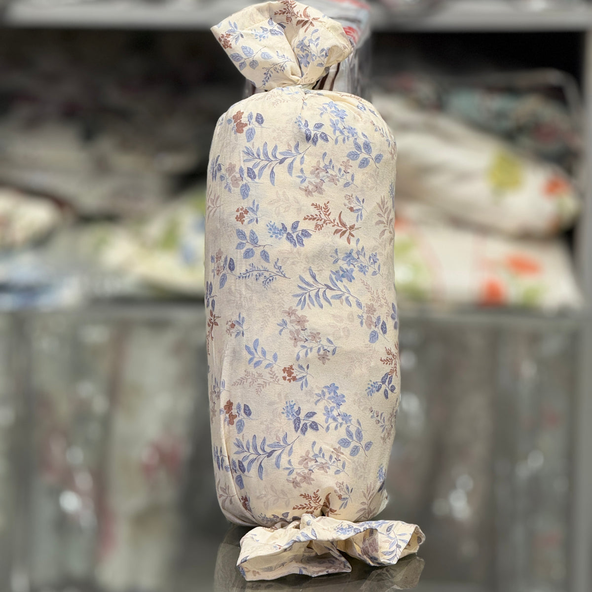 Toffee Muslin Fitted / Elastic Bedsheet Set