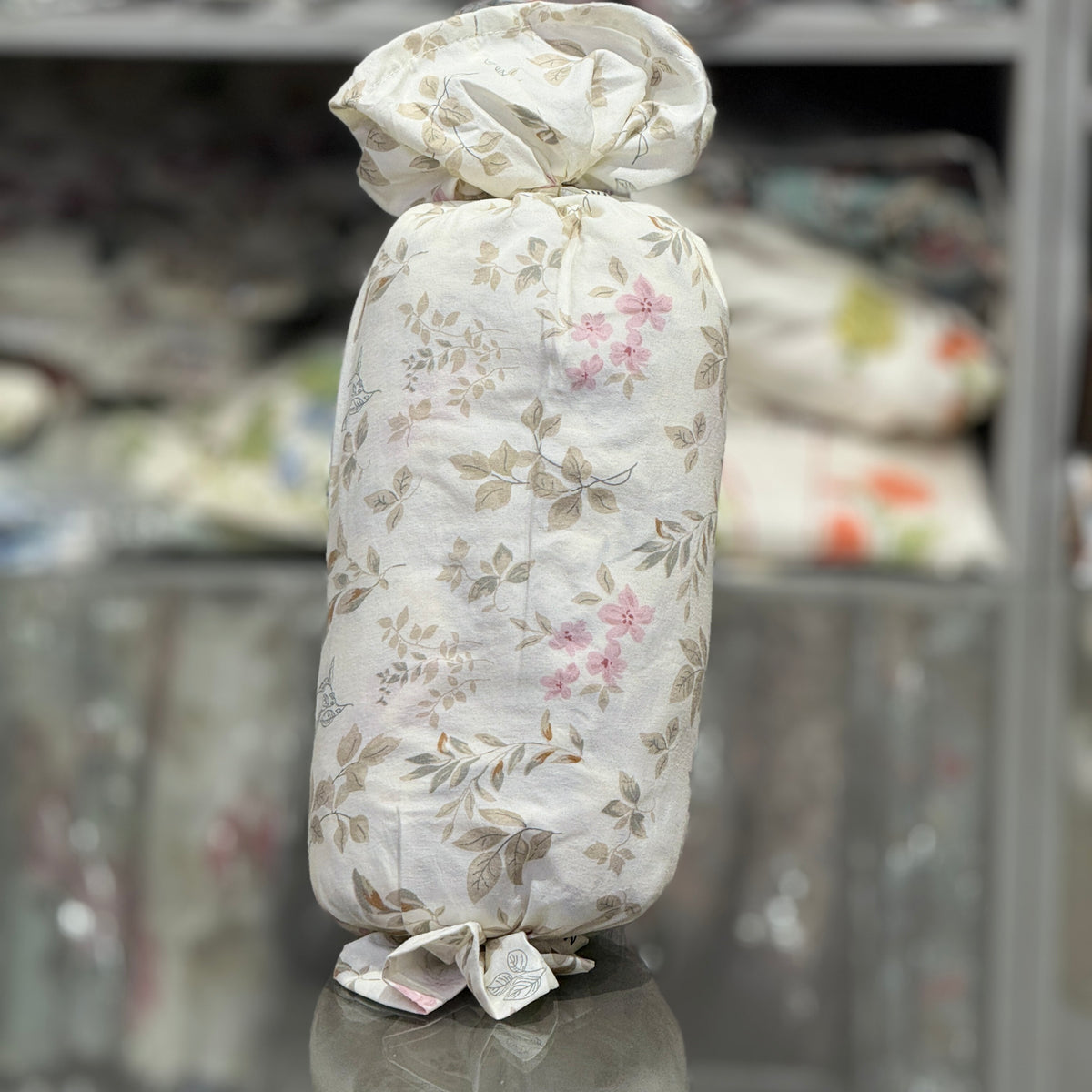 Toffee Muslin Fitted / Elastic Bedsheet Set