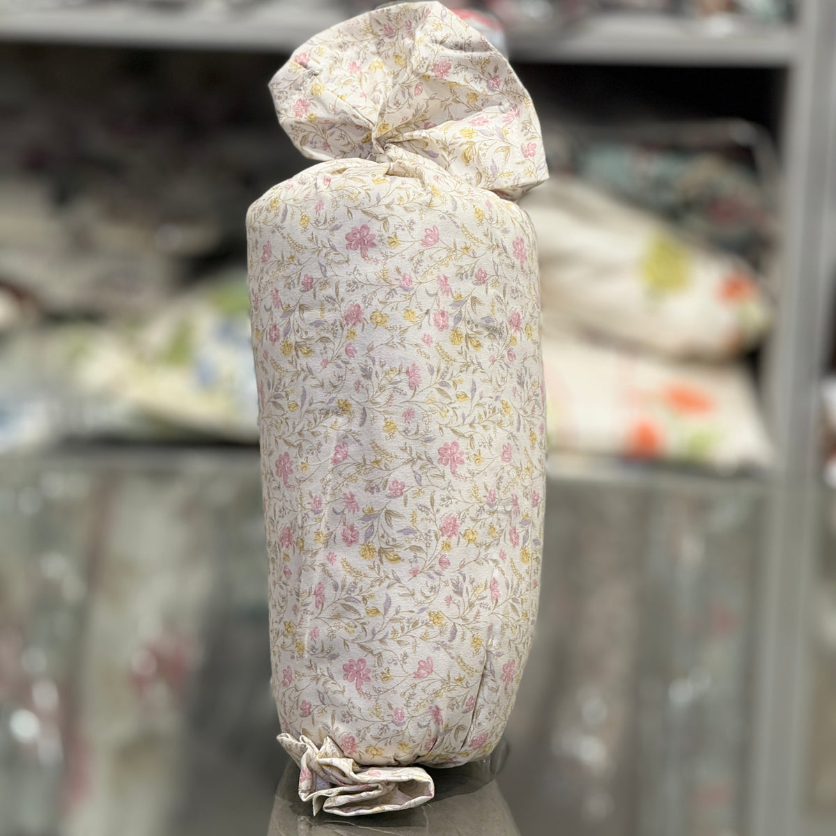 Toffee Muslin Fitted / Elastic Bedsheet Set