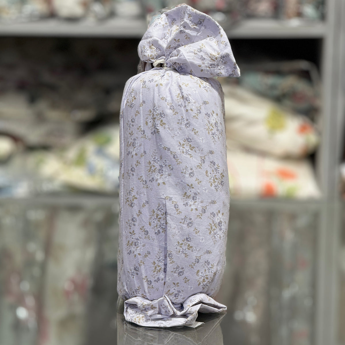 Toffee Muslin Fitted / Elastic Bedsheet Set