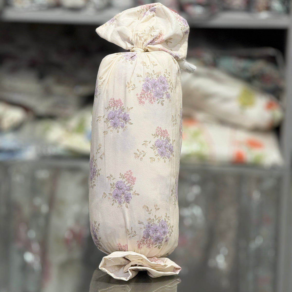 Toffee Muslin Fitted / Elastic Bedsheet Set