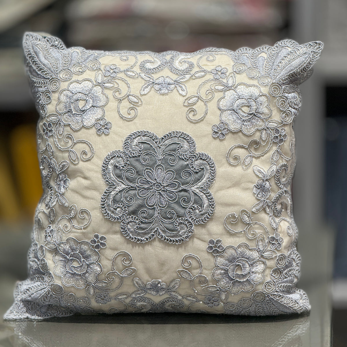 Luxury Cushion Covers – Set of 5 | 16 × 16 Inches