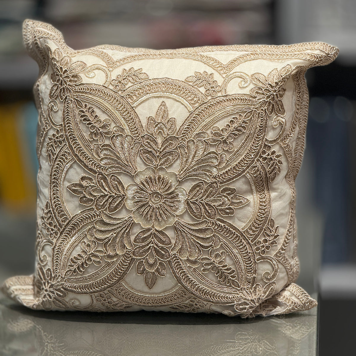Luxury Cushion Covers – Set of 5 | 16 × 16 Inches