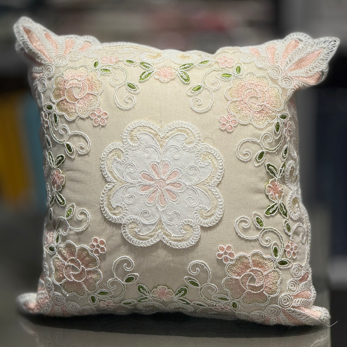 Luxury Cushion Covers – Set of 5 | 16 × 16 Inches