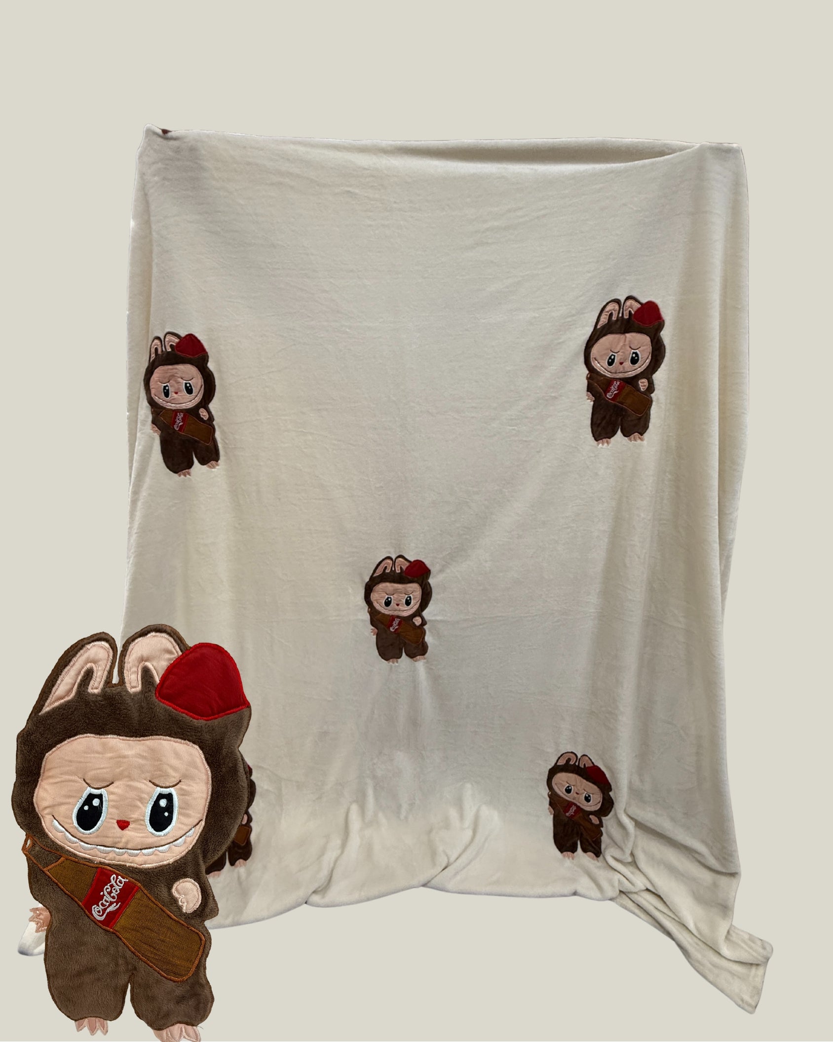 Labubu Light AC Furry Blanket – Ultra-Soft Comfort