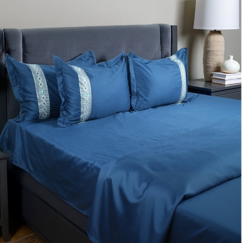 Combed Cotton Luxury Bedsheet – 400TC Premium Cotton