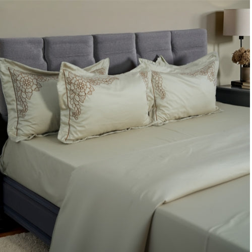 Combed Cotton Luxury Bedsheet – 400TC Premium Cotton