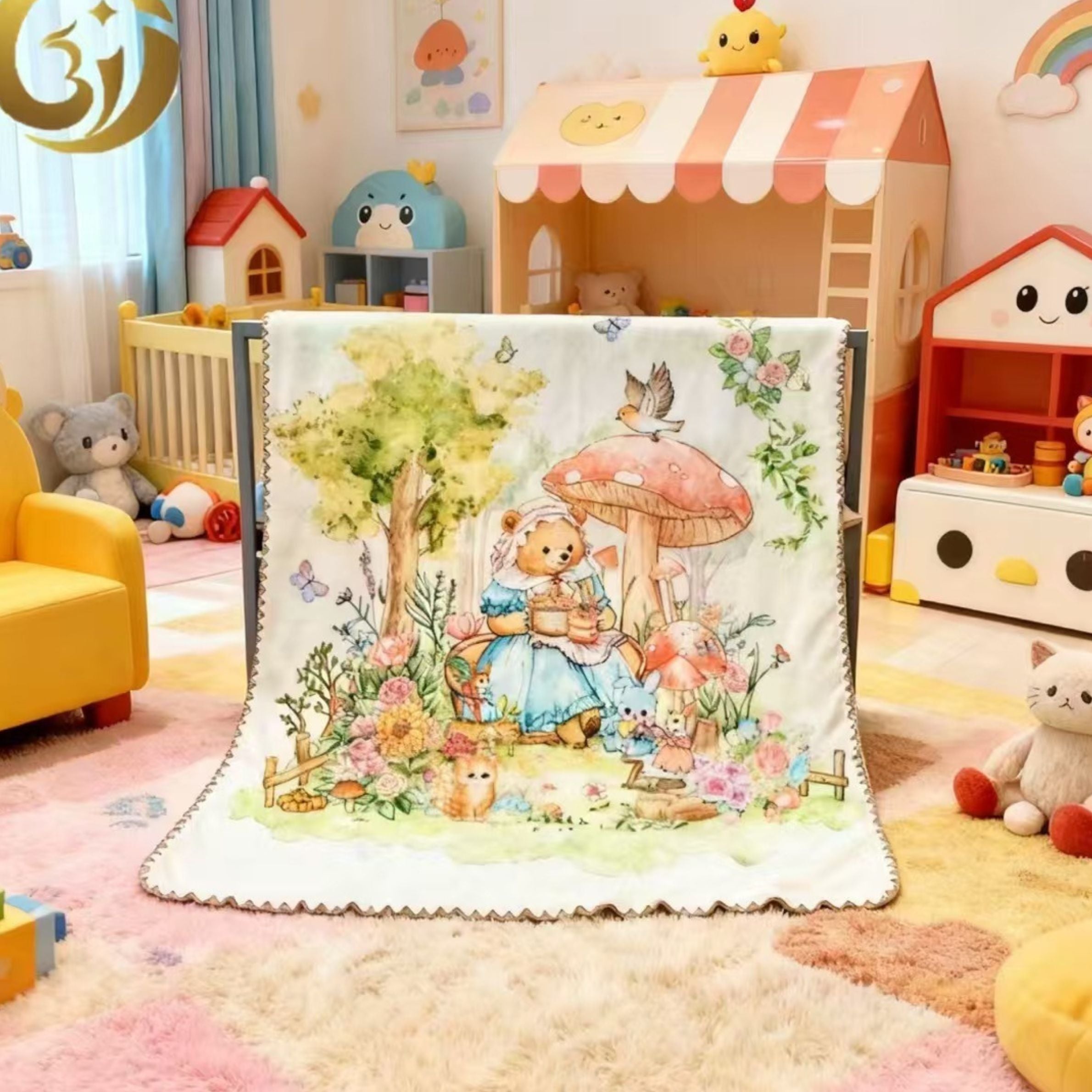 Toddler Ultra-Soft Double Ply Baby Blanket
