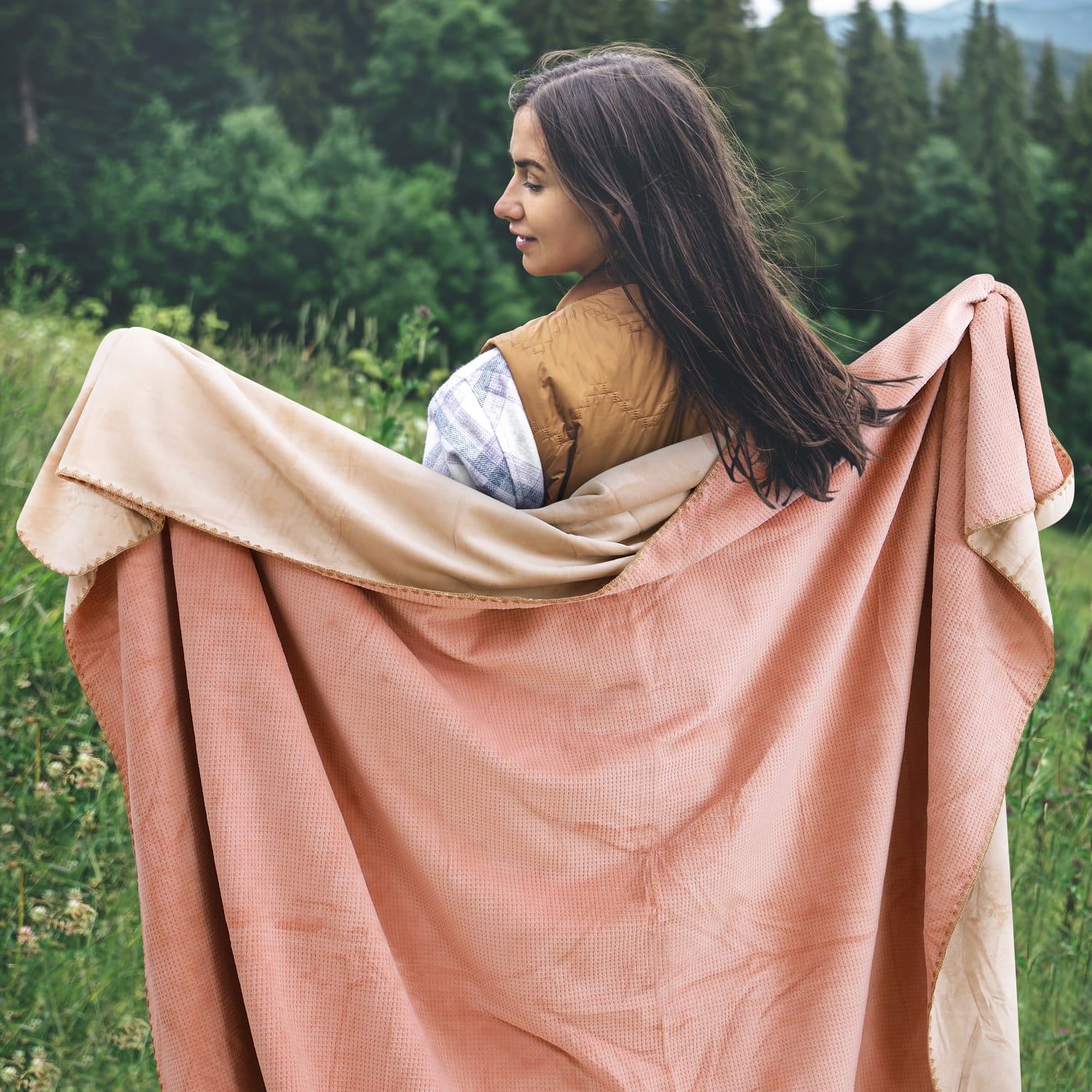 Hibiki Reversible Blanket