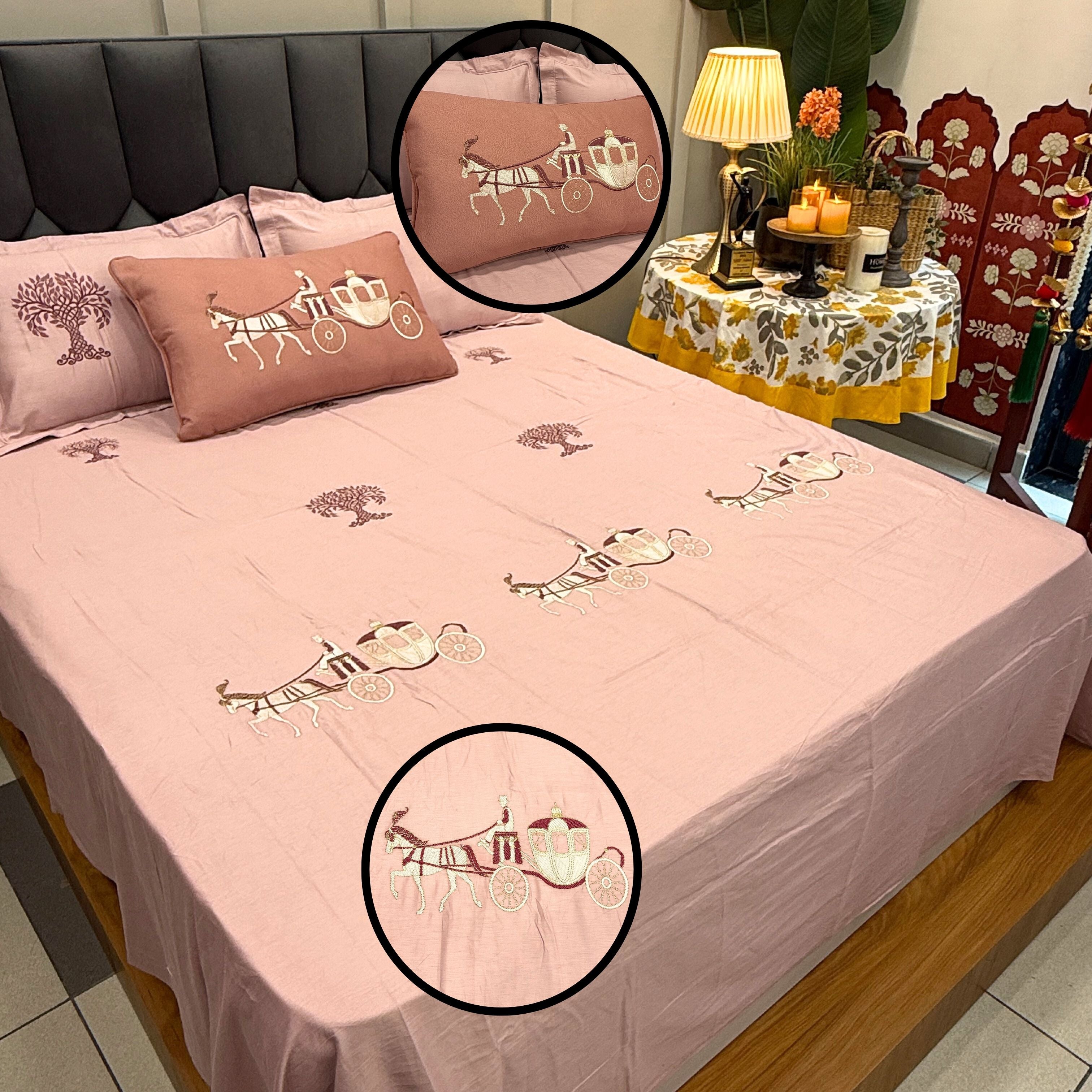 Indian Traditional Wedding Bed sheets