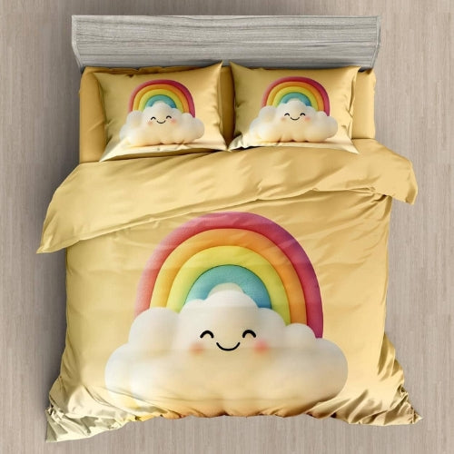 7D Digital Prints Bedsheets – King Size Set