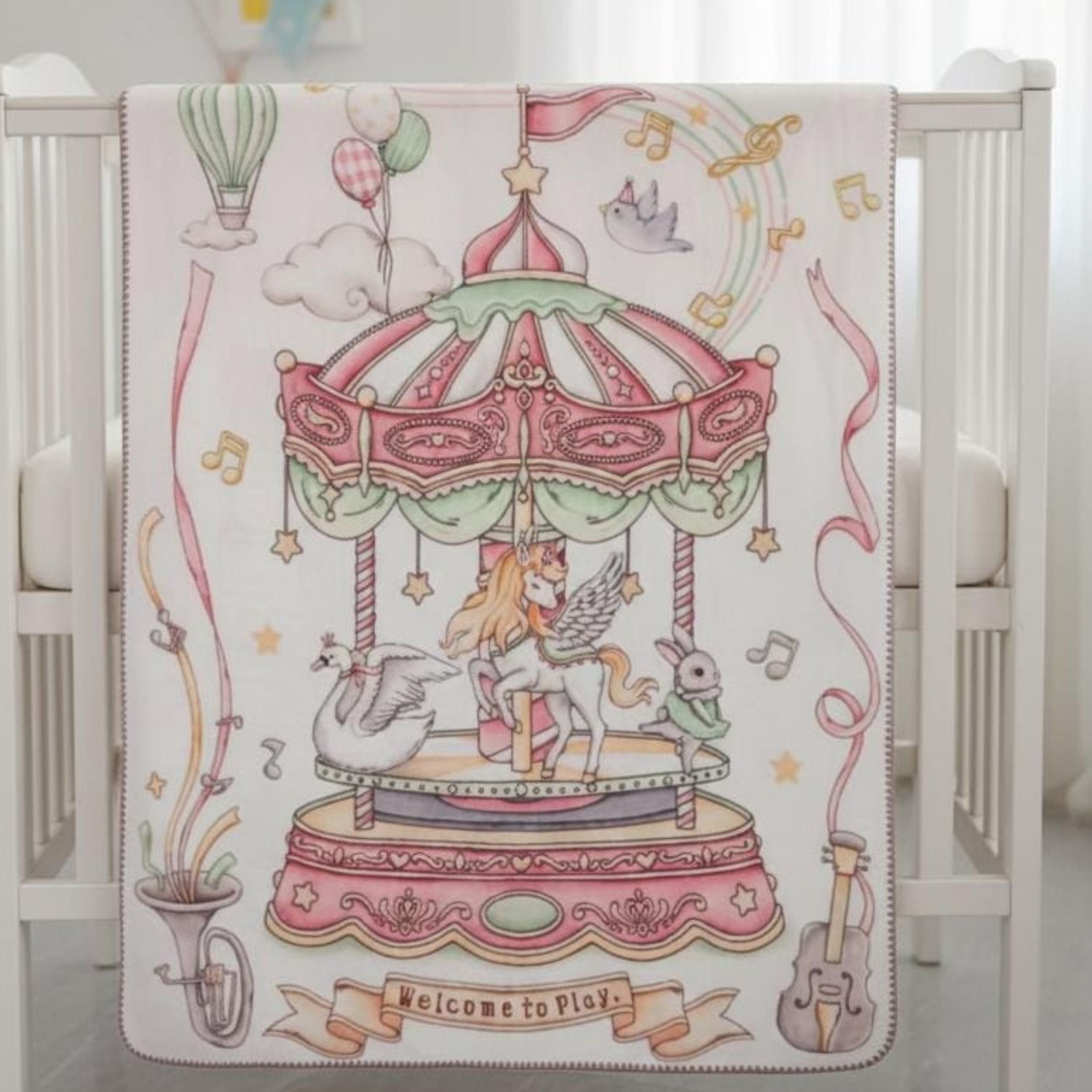 Toddler Ultra-Soft Double Ply Baby Blanket